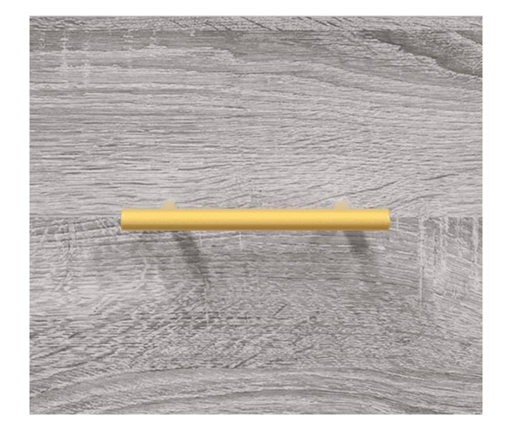 Komoda, siva sonoma, 69,5x34x90 cm, kompozitno drvo - 10