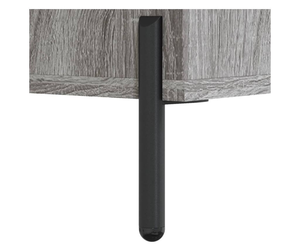 Visoka ormarić, siva sonoma, 34,5x34x180 cm, obrađeno drvo - 11