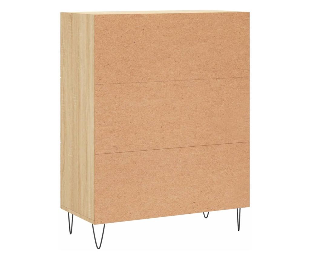 Komoda, sonoma hrast, 69,5x34x90 cm, kompozitno drvo - 8