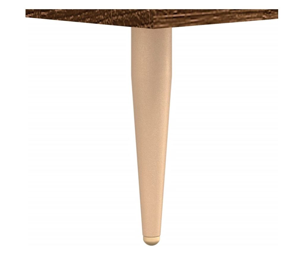 Visoka ormar, smeđi hrast, 69,5x34x180 cm, kompozitno drvo - 11