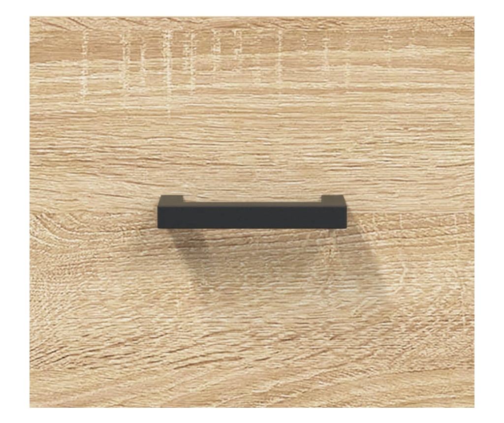Komoda, hrast sonoma, 100x36x60 cm, kompozitno drvo - 9