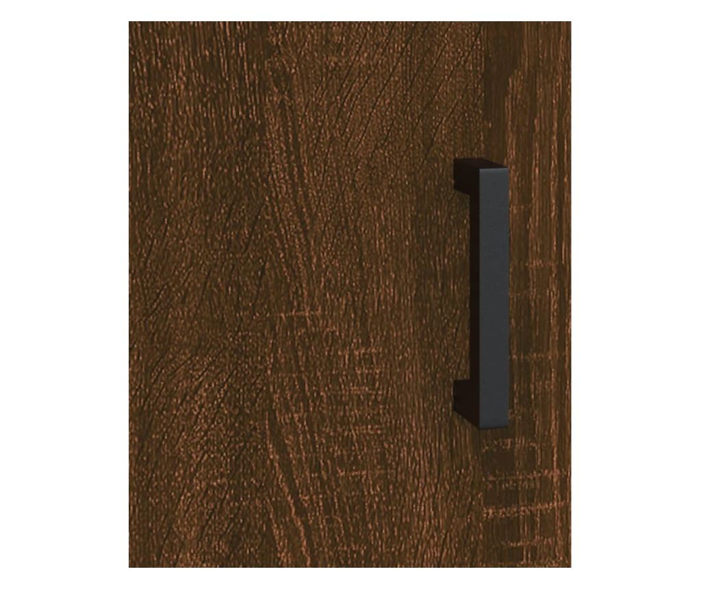 Visoka ormar, smeđi hrast, 69,5x34x180 cm, kompozitno drvo - 10