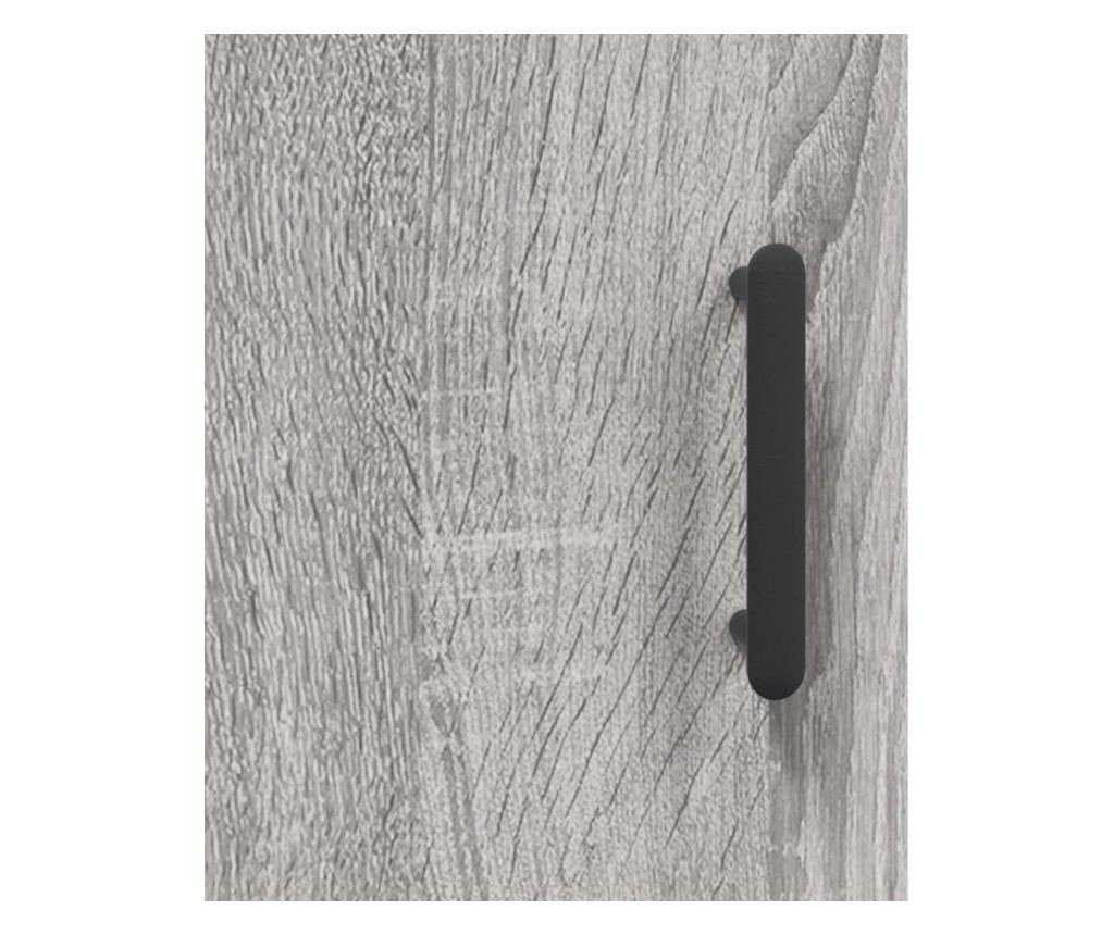 Visoki ormarić, Sonoma hrast, 69,5x34x180 cm, kompozitno drvo - 10