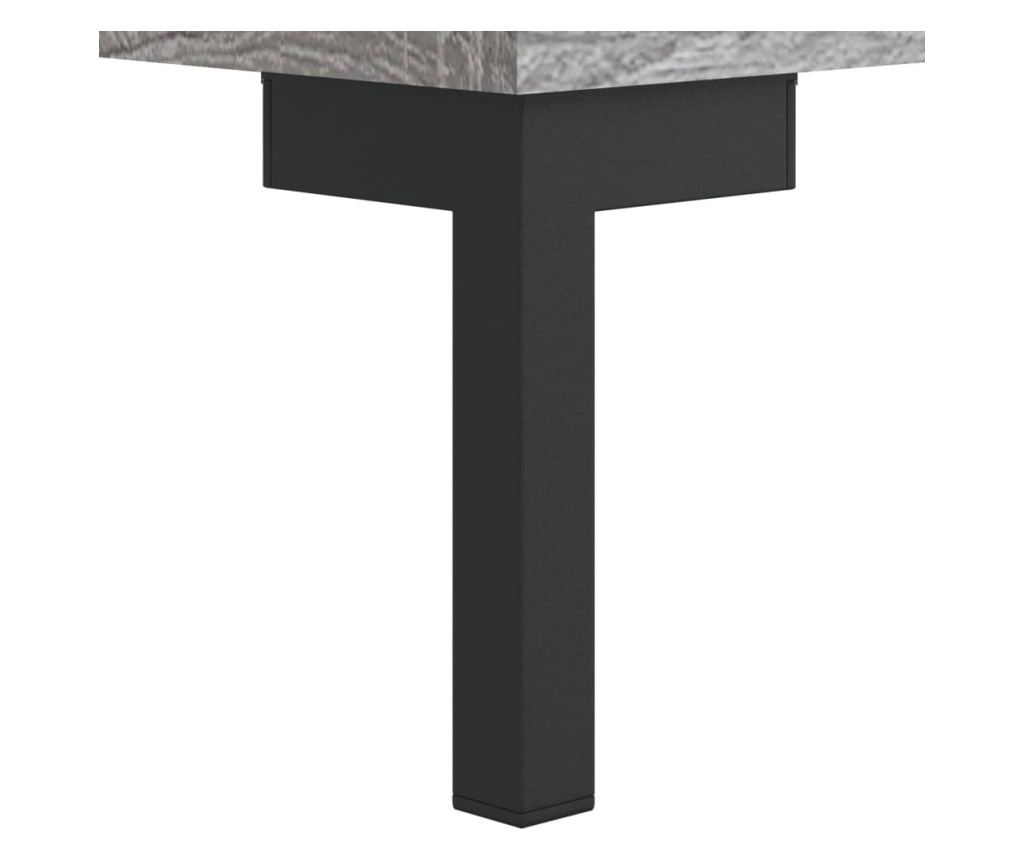 TV komoda, siva sonoma, 150x30x50 cm, kompozitno drvo - 10