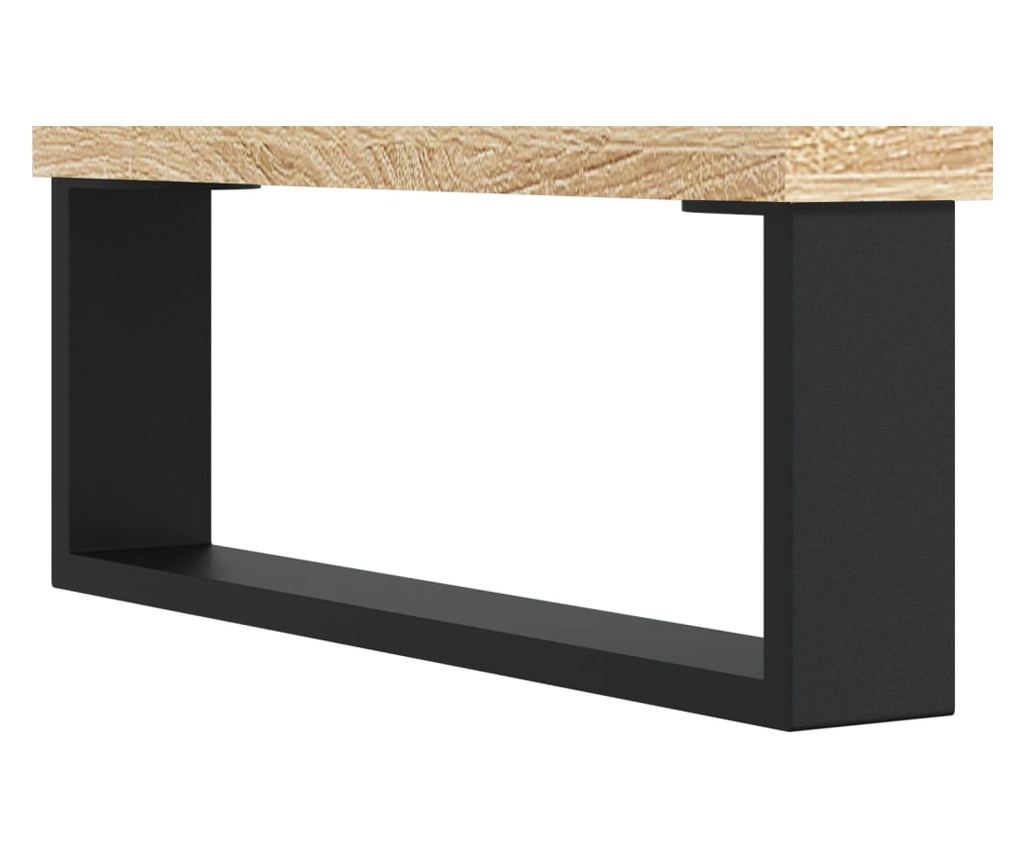 Komoda, hrast sonoma, 69,5x34x90 cm, kompozitno drvo - 12