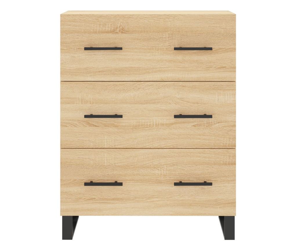 Visoki ormar, sonoma hrast, 69,5x34x180 cm, kompozitno drvo - 8