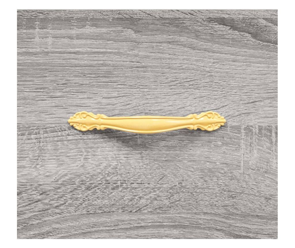 Visoka ormarić, siva sonoma, 34,5x34x180 cm, obrađeno drvo - 11