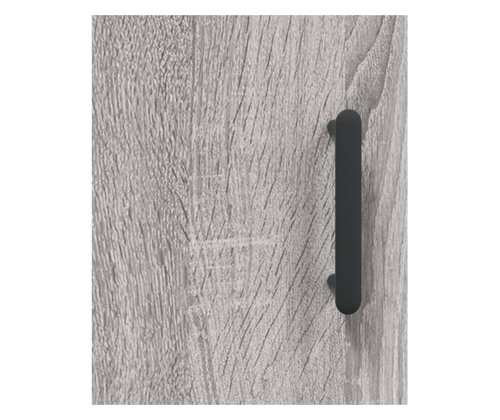 Ormarić, Sonoma siva, 90x34x80 cm, konstruirano drvo - 10