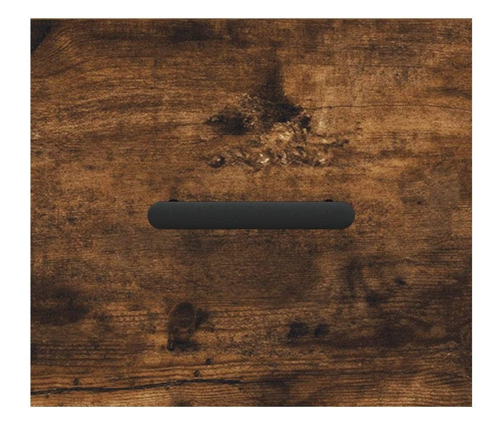 Visoka ormar, dimljeni hrast, 34,5x34x180 cm, obrađeno drvo - 9