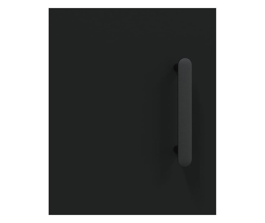 Konzola, crna, 34,5x34x90 cm, kompozitno drvo - 10