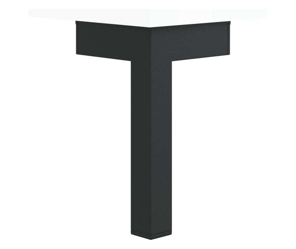 Visoka ormar, bijela visokog sjaja, 69,5x34x180 cm, kompozitno drvo - 12