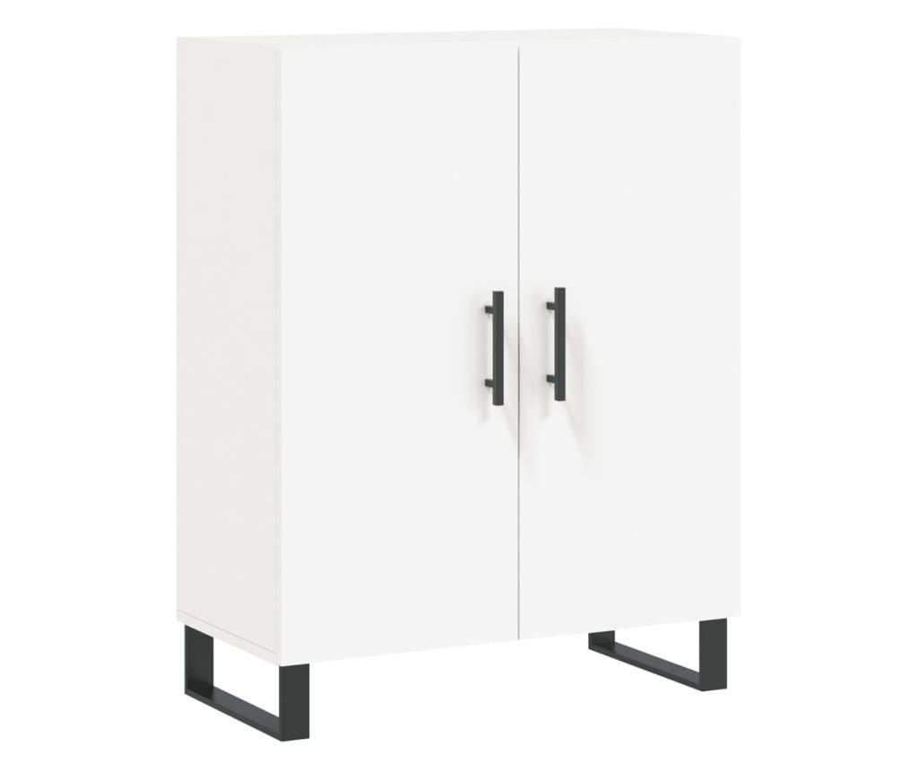 Ormarić, bijeli, 69,5x34x90 cm, kompozitno drvo - 2