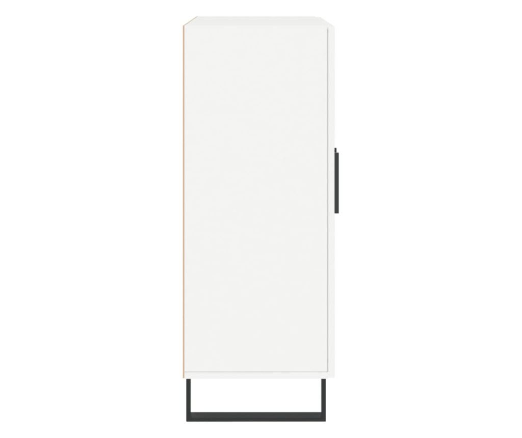 Ormarić, bijeli, 69,5x34x90 cm, kompozitno drvo - 7