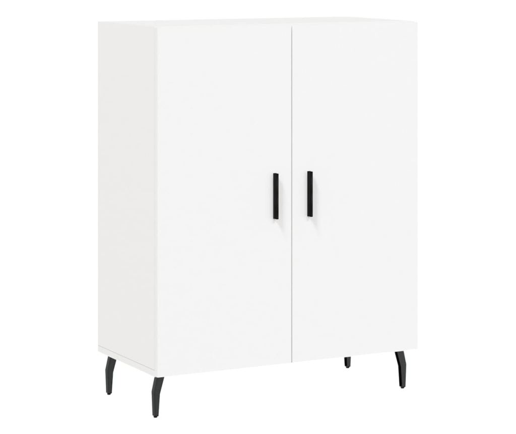 Ormarić, bijeli, 69,5x34x90 cm, kompozitno drvo - 2