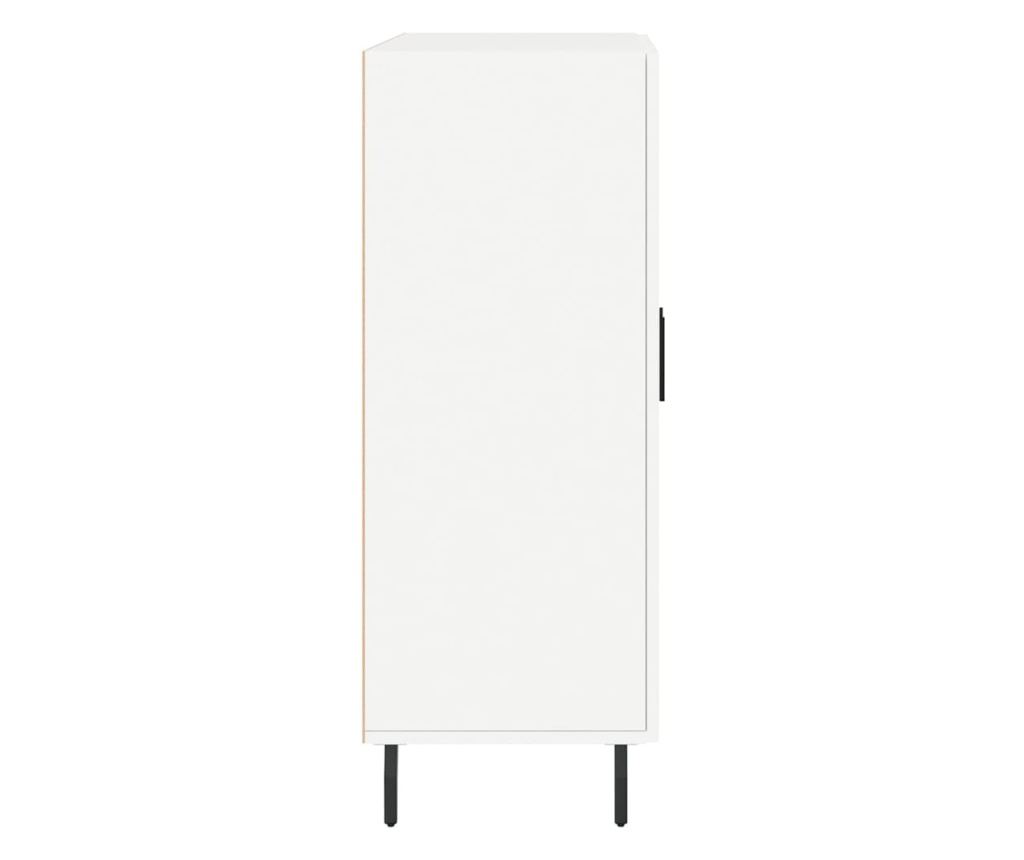 Ormarić, bijeli, 69,5x34x90 cm, kompozitno drvo - 7