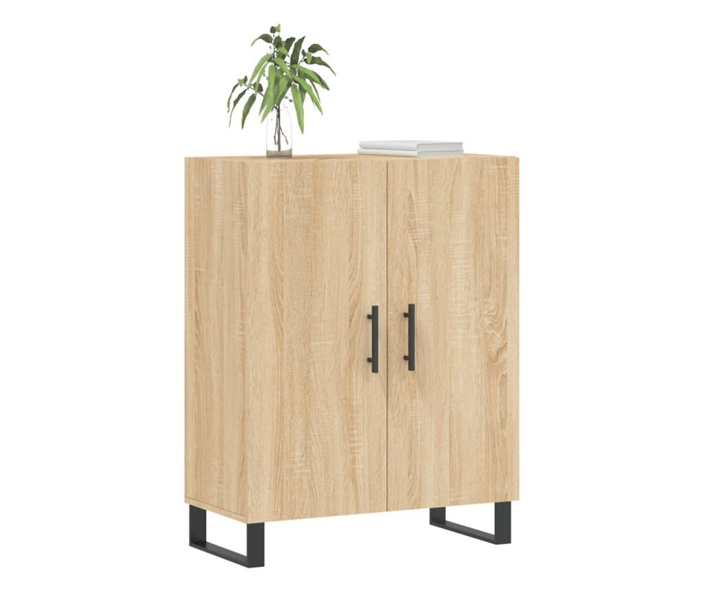 Komoda, hrast sonoma, 69,5x34x90 cm, kompozitno drvo - 3