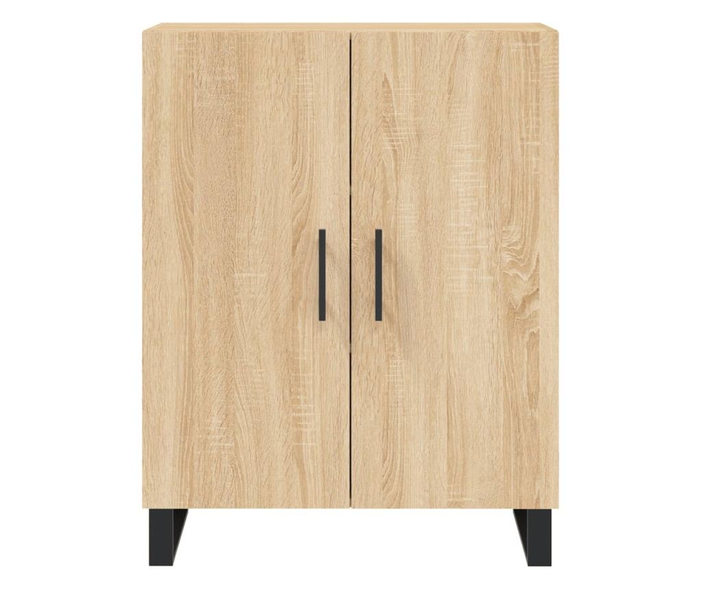 Komoda, hrast sonoma, 69,5x34x90 cm, kompozitno drvo - 5