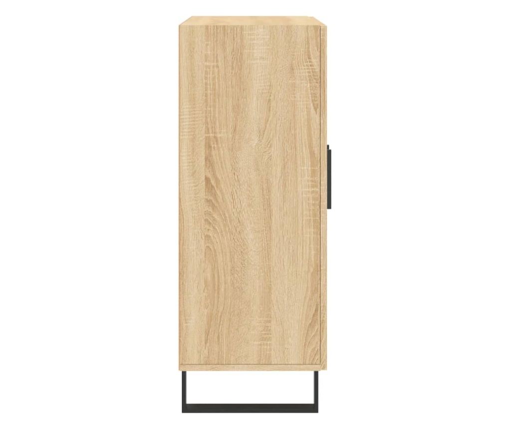 Komoda, hrast sonoma, 69,5x34x90 cm, kompozitno drvo - 7
