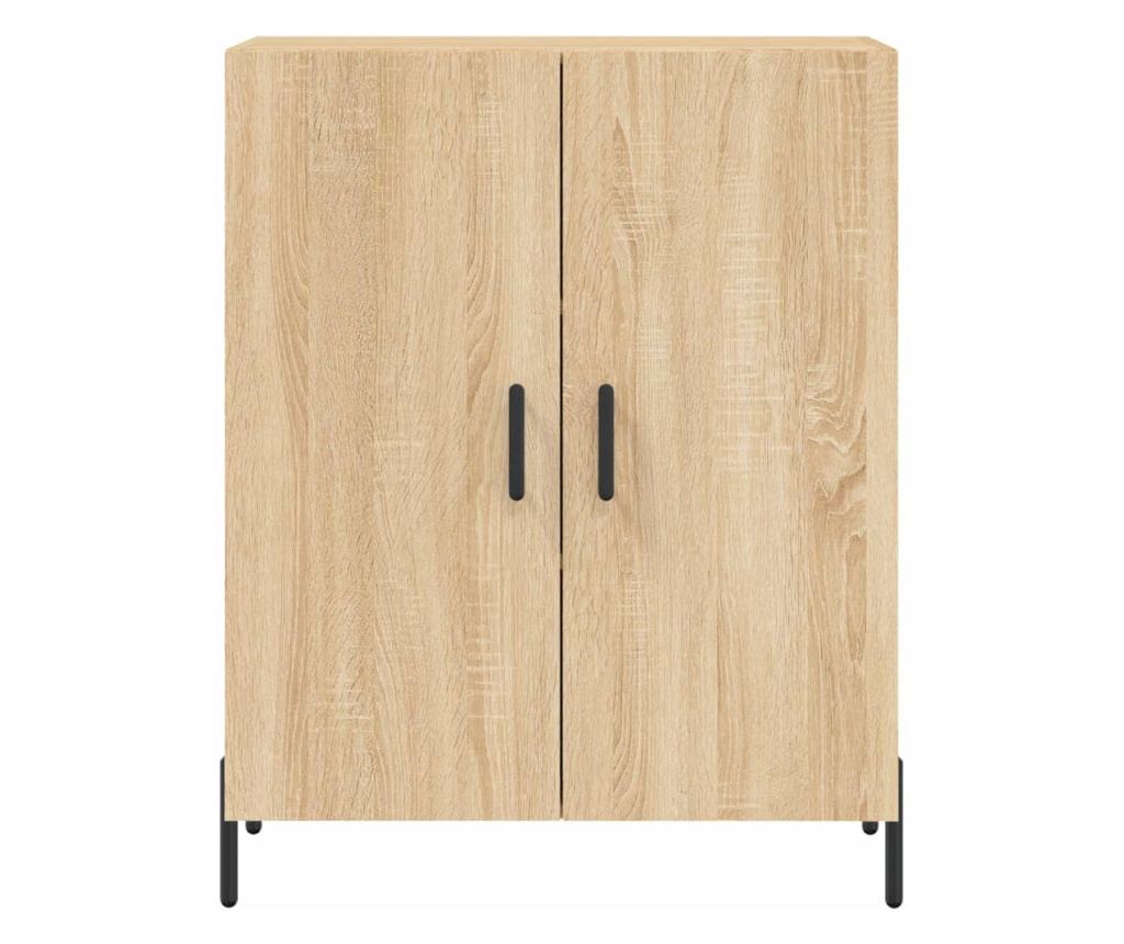 Komoda, boja hrasta Sonoma, 69,5x34x90 cm, kompozitno drvo - 5