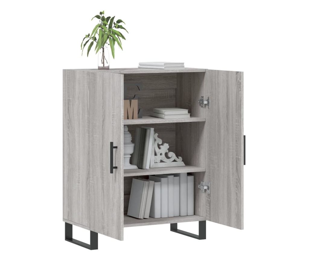 Ormarić, Sonoma siva, 69,5x34x90 cm, kompozitno drvo - 4