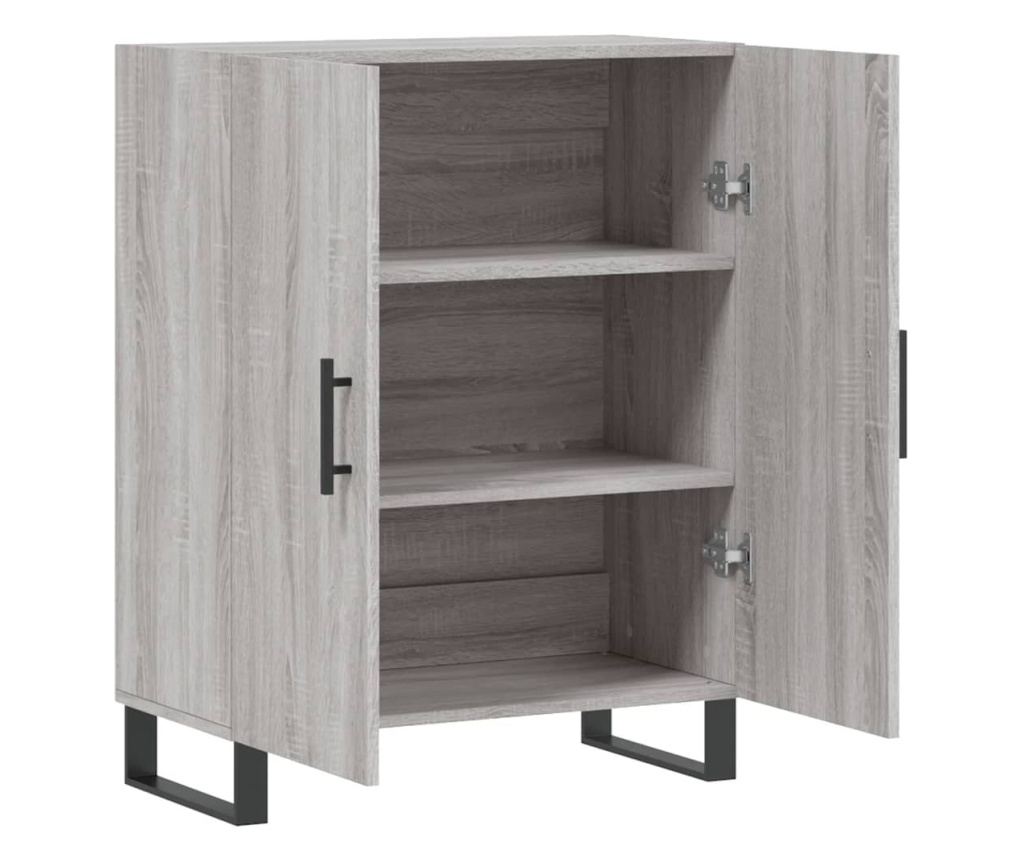 Ormarić, Sonoma siva, 69,5x34x90 cm, kompozitno drvo - 6