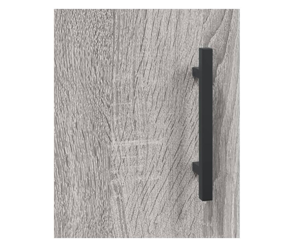Ormarić, sonoma siva, 34,5x34x90 cm, kompozitno drvo - 10