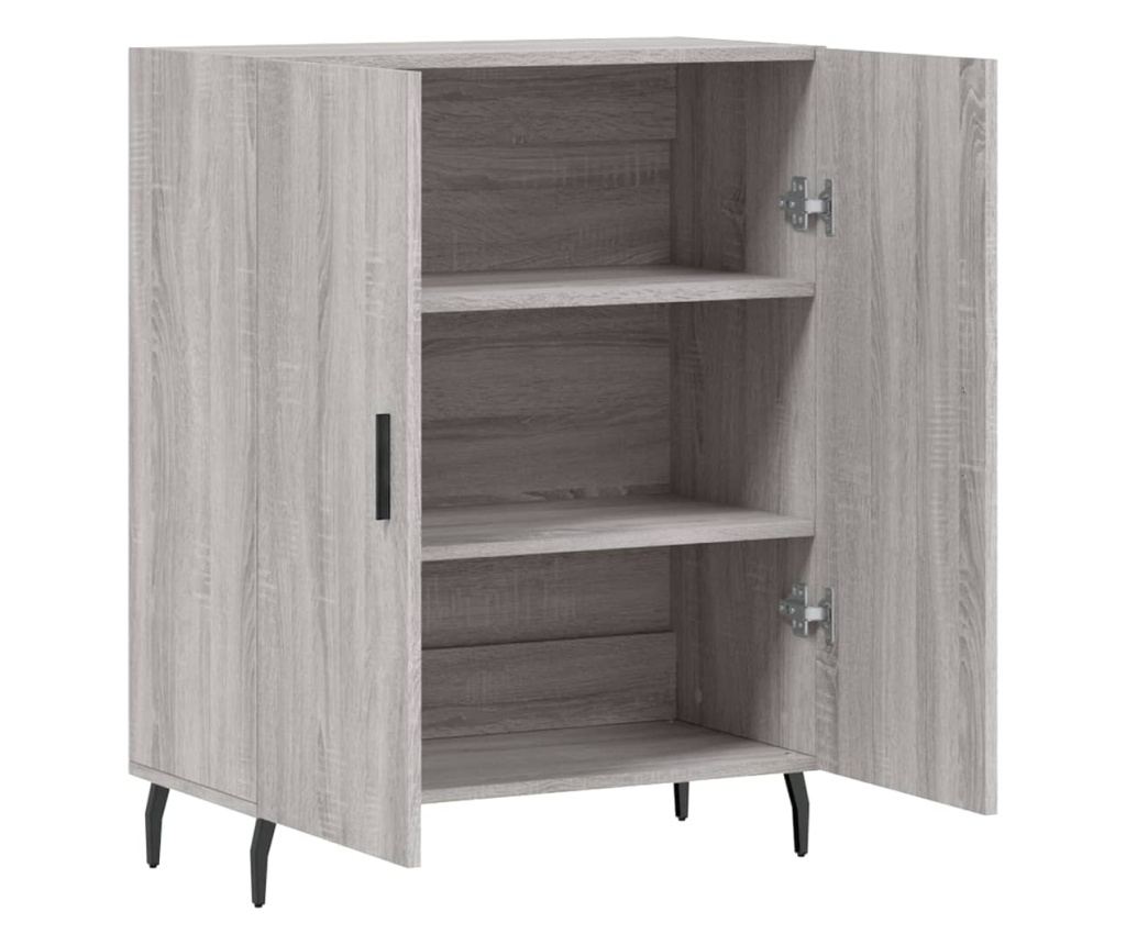 Ormarić, sonoma siva, 69,5x34x90 cm, konstruirano drvo - 6