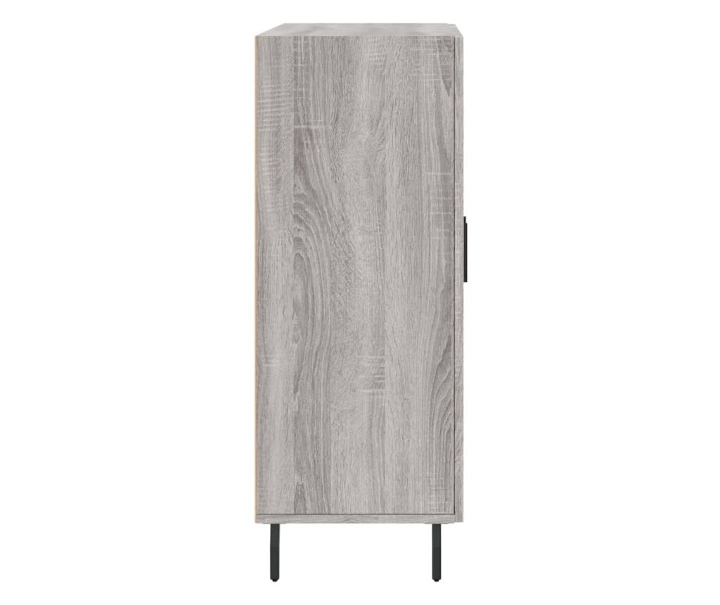 Ormarić, sonoma siva, 69,5x34x90 cm, konstruirano drvo - 7