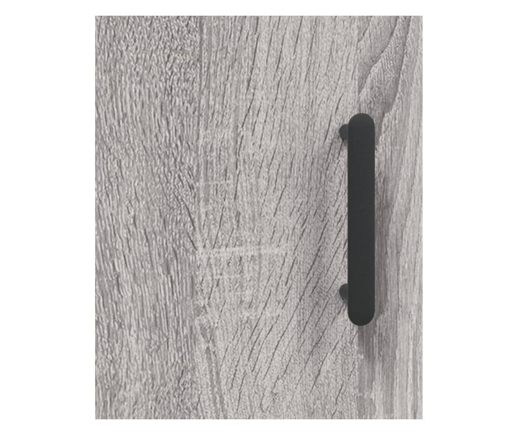 Zidni ormarići, 2 kom, boja hrasta sonoma, 69,5x34x90 cm - 10