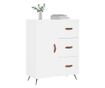 Komoda, bijela, 69,5x34x90 cm, kompozitno drvo thumbnail 3