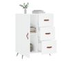 Komoda, bijela, 69,5x34x90 cm, kompozitno drvo thumbnail 4