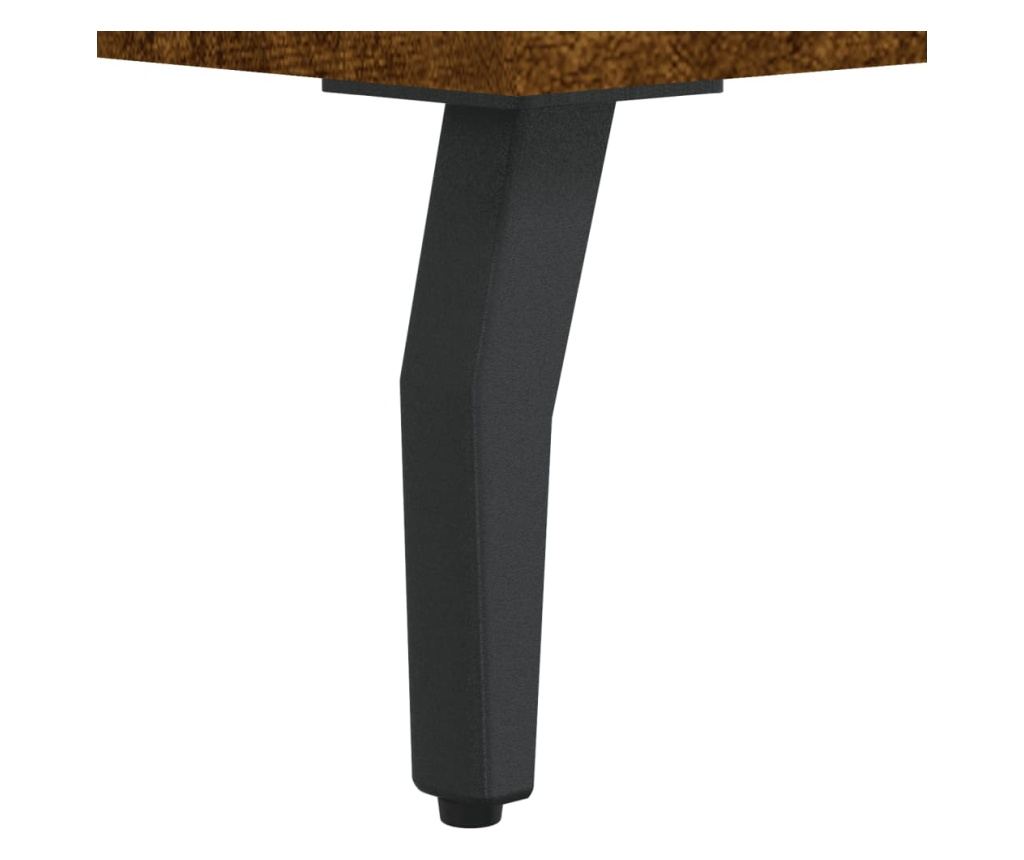 Konzola, dimljeni hrast, 69,5x34x90 cm, kompozitno drvo - 10