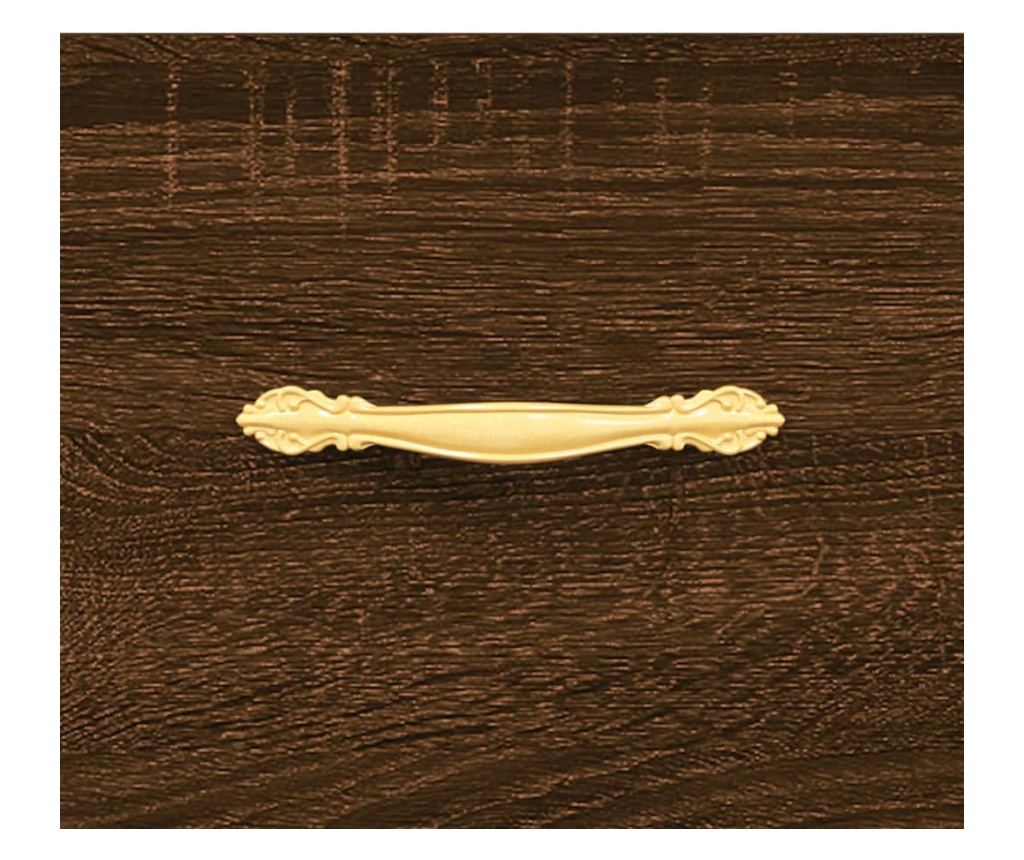 Visoka ormar, smeđi hrast, 69,5x34x180 cm, kompozitno drvo - 10