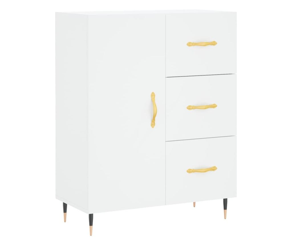 Ormarić za posluživanje, bijeli, 69,5x34x90 cm, kompozitno drvo - 2