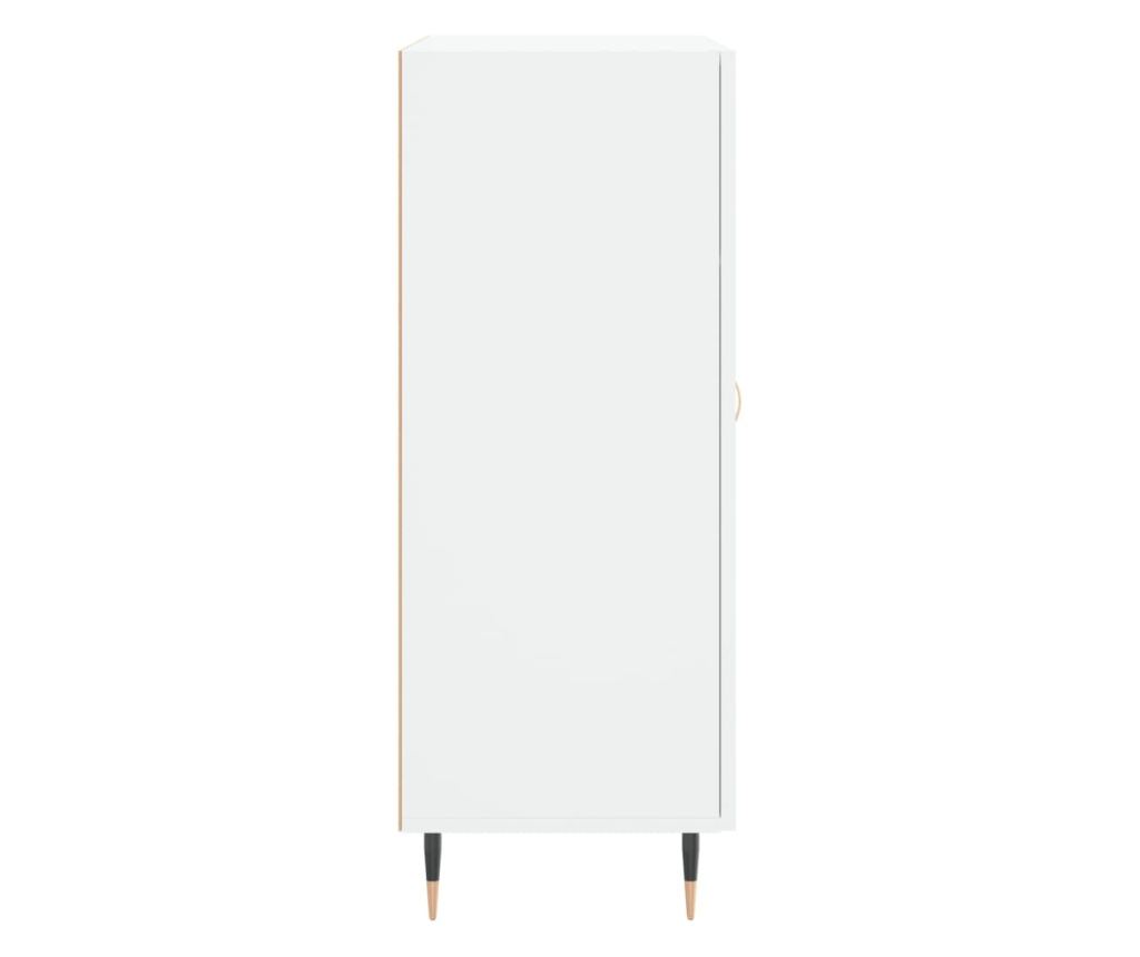 Ormarić za posluživanje, bijeli, 69,5x34x90 cm, kompozitno drvo - 7