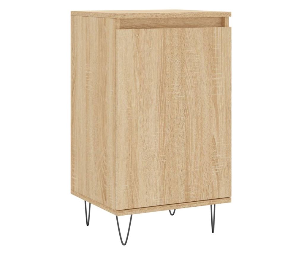 Ormarić, boja hrasta Sonoma, 40x35x70 cm, konstruirano drvo - 2