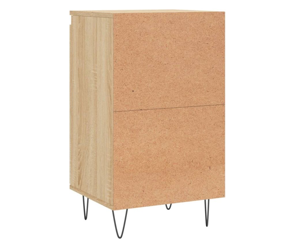 Ormarić, boja hrasta Sonoma, 40x35x70 cm, konstruirano drvo - 8