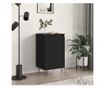 Komoda, crna, 40x35x70 cm, obrađeno drvo thumbnail 1