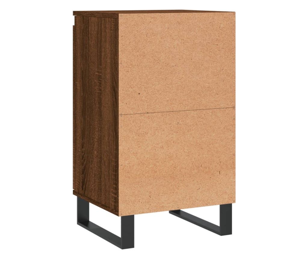 Smeđa hrastova komoda, 40x35x70 cm, obrađeno drvo - 8
