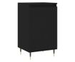 Konzola, crna, 40x35x70 cm, obrađeno drvo thumbnail 2