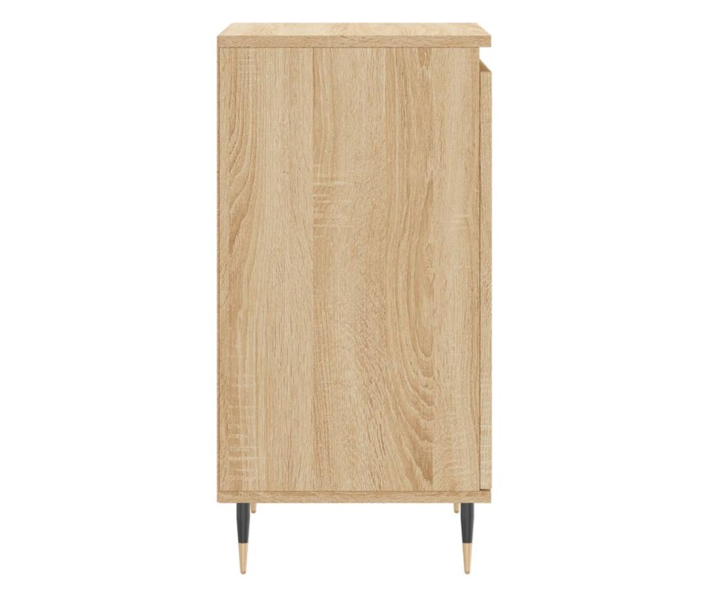 Ormarić, boja hrasta Sonoma, 40x35x70 cm, konstruirano drvo - 7