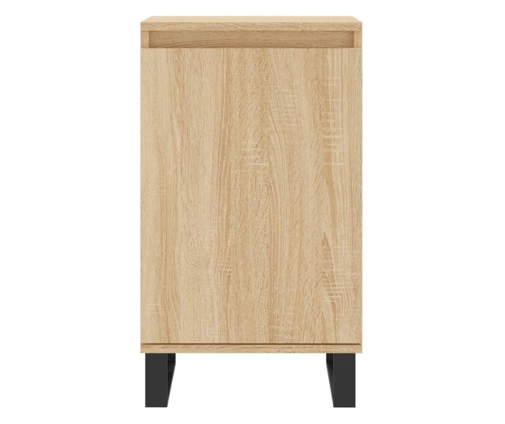 Komoda, sonoma hrast, 40x35x70 cm, obrađeno drvo - 5