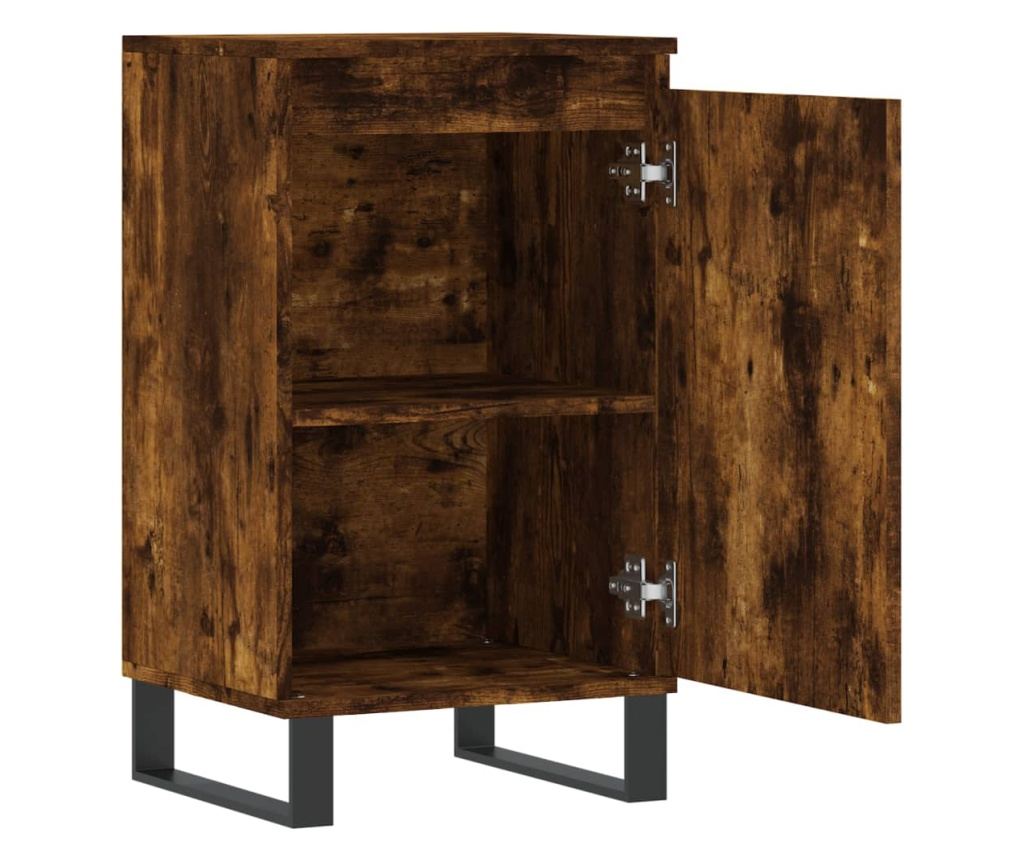 Komoda, dimljeni hrast, 40x35x70 cm, obrađeno drvo - 6