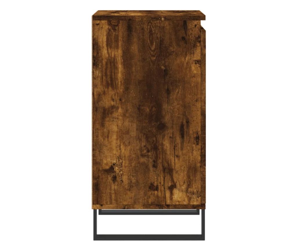 Komoda, dimljeni hrast, 40x35x70 cm, obrađeno drvo - 7
