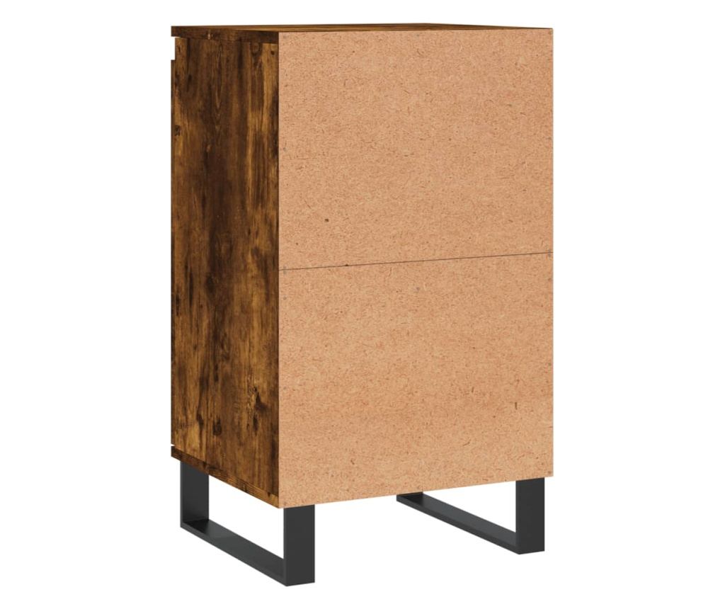 Komoda, dimljeni hrast, 40x35x70 cm, obrađeno drvo - 8