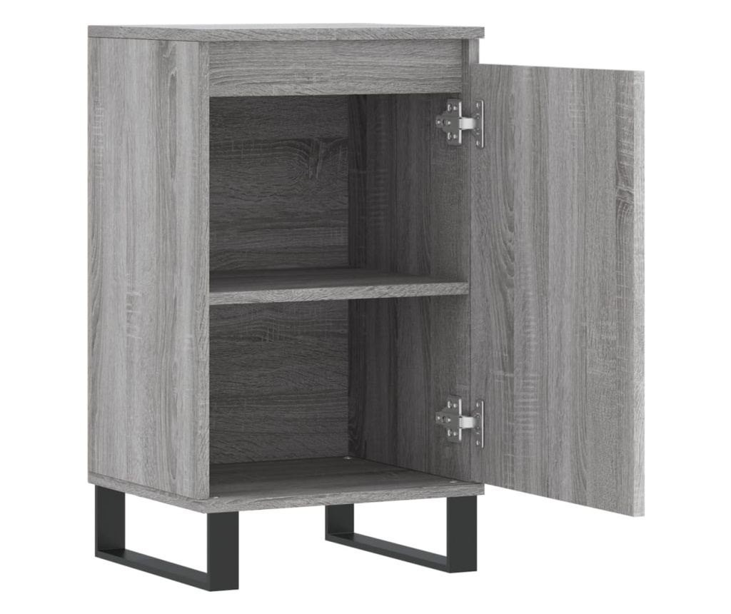 Ormarić, 2 kom, sonoma siva, 40x35x70 cm, konstruirano drvo - 7
