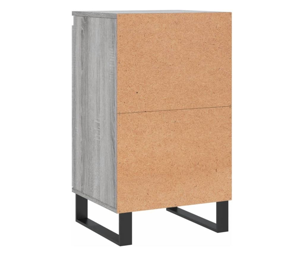 Ormarić, Sonoma siva, 40x35x70 cm, Konstruirano drvo - 8