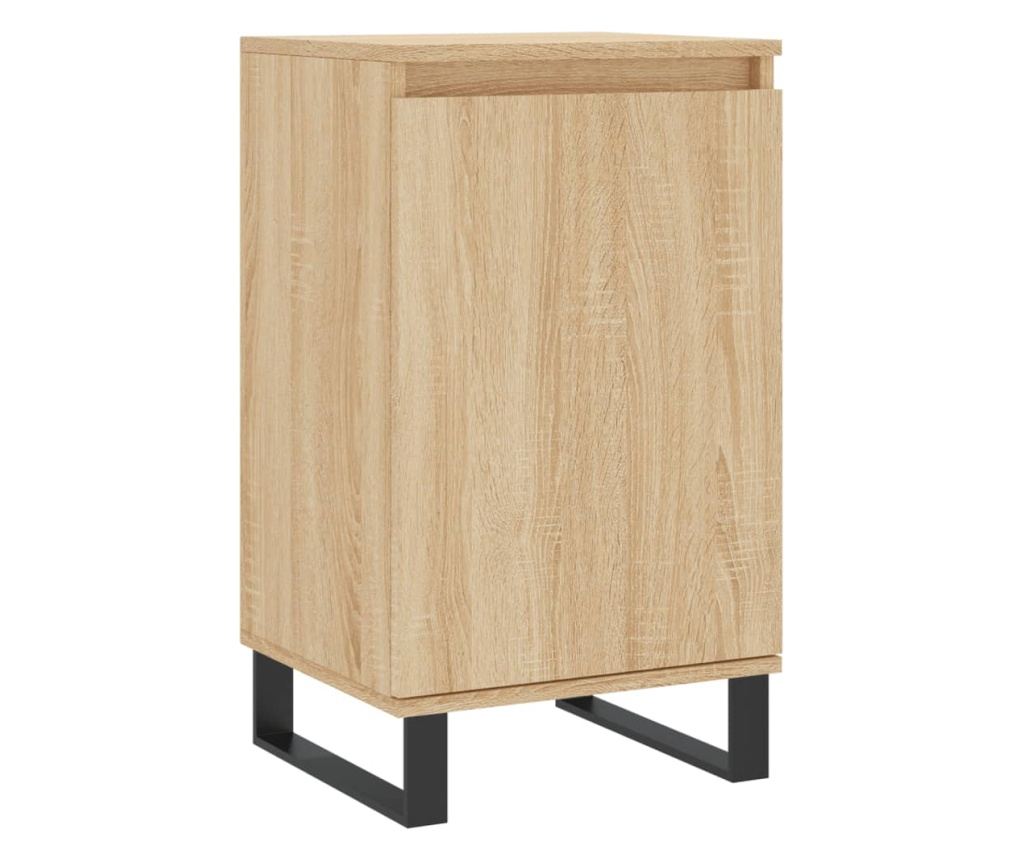 Komoda, sonoma hrast, 40x35x70 cm, obrađeno drvo - 2