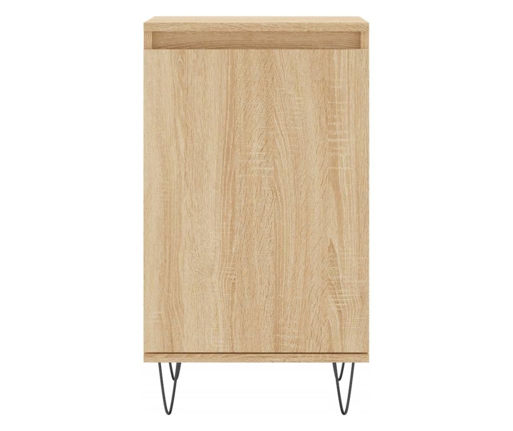 Komoda, 2 kom, boja hrasta sonoma, 40x35x70 cm, konstruirano drvo - 6