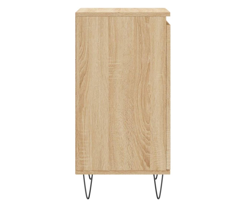 Ormarić, boja hrasta Sonoma, 40x35x70 cm, konstruirano drvo - 7